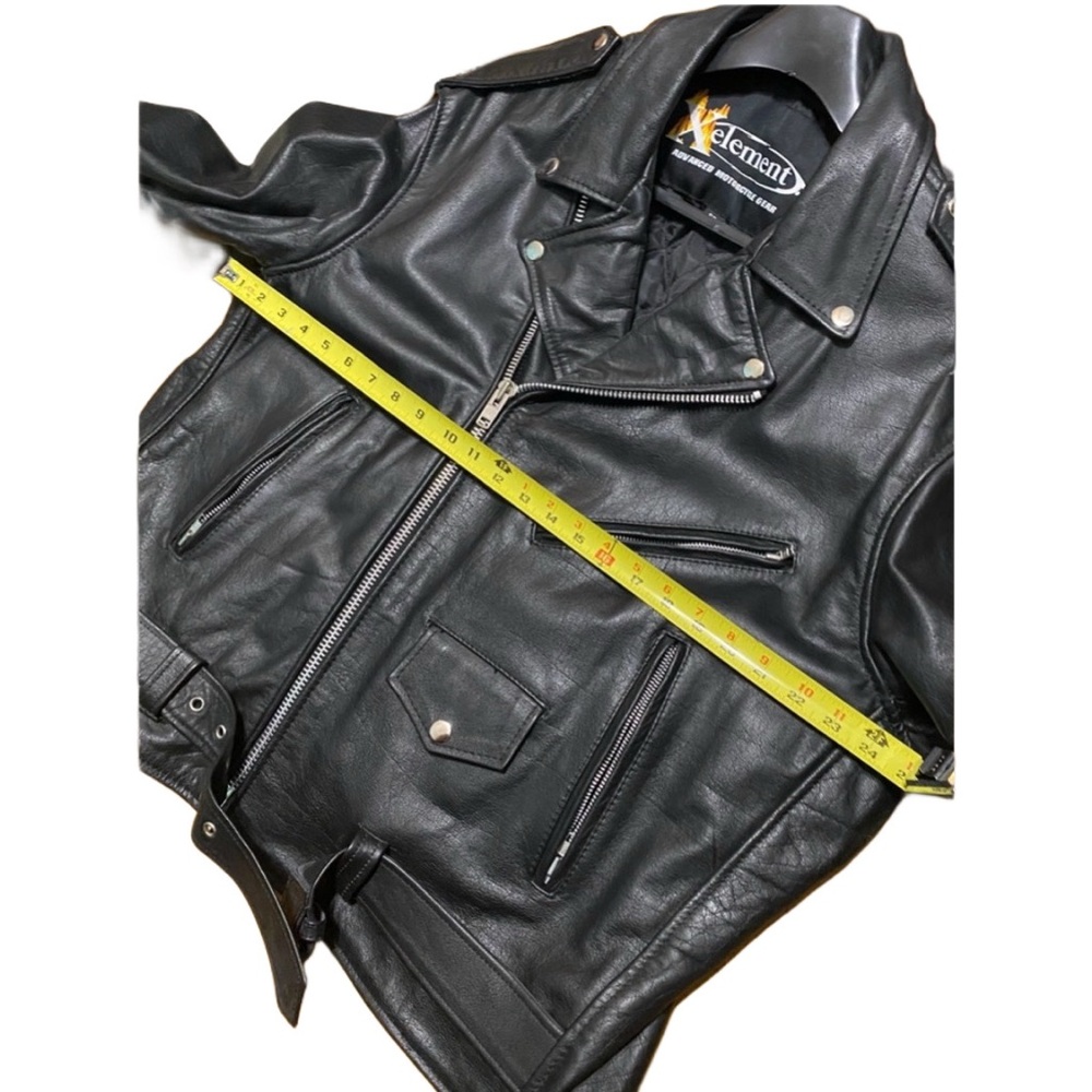 Leather Motorcycle ๐ ๐jacket size 52 - Picture 2 of 9